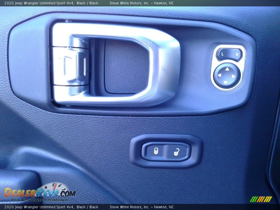 2020 Jeep Wrangler Unlimited Sport 4x4 Black / Black Photo #9