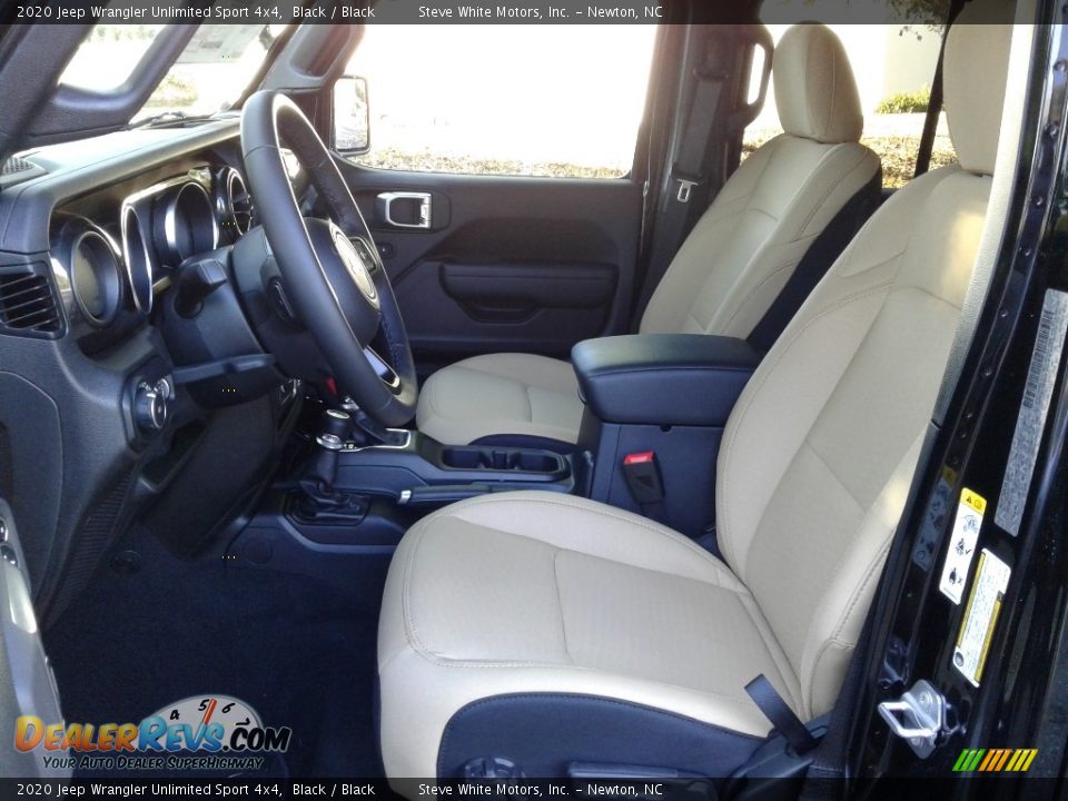 2020 Jeep Wrangler Unlimited Sport 4x4 Black / Black Photo #10