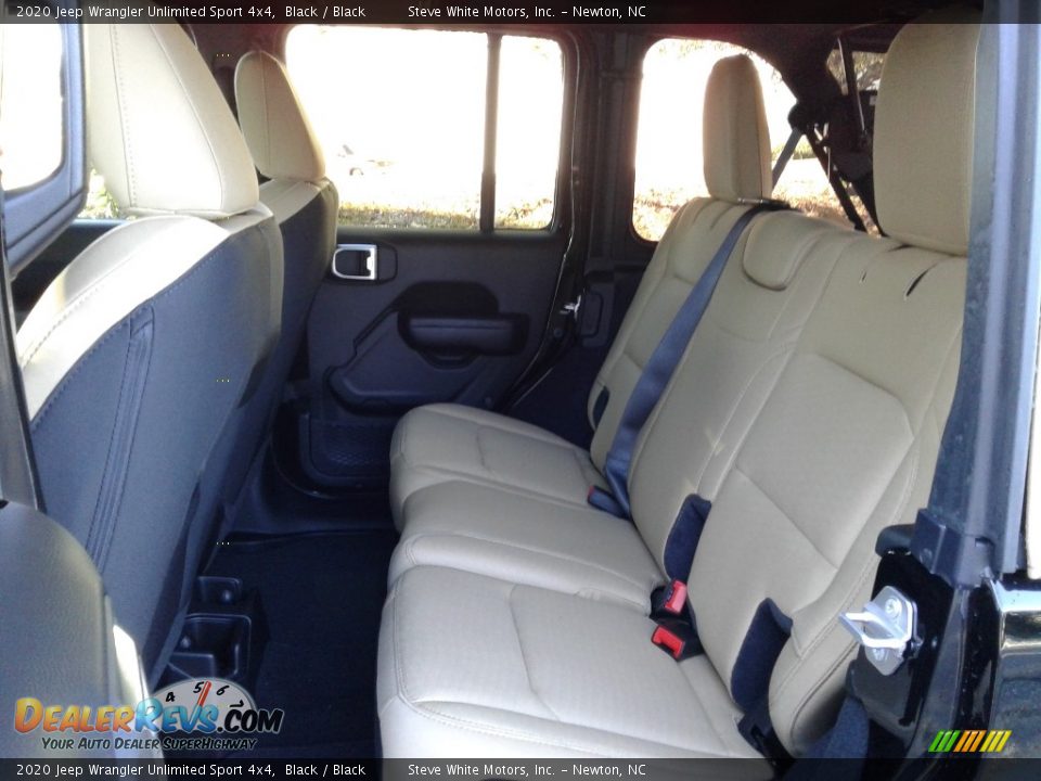 2020 Jeep Wrangler Unlimited Sport 4x4 Black / Black Photo #11