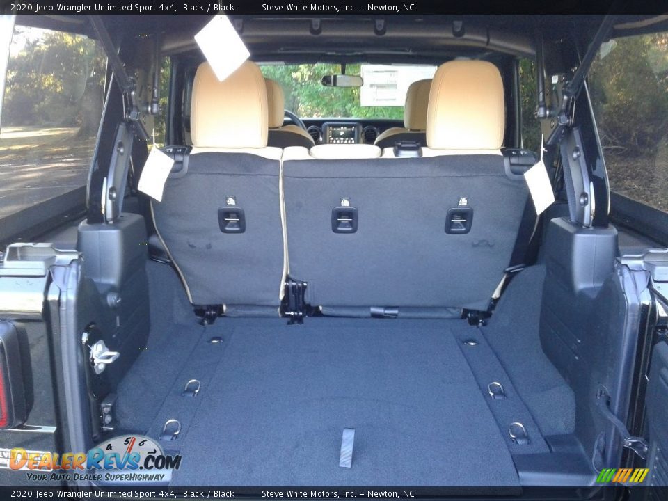 2020 Jeep Wrangler Unlimited Sport 4x4 Black / Black Photo #12