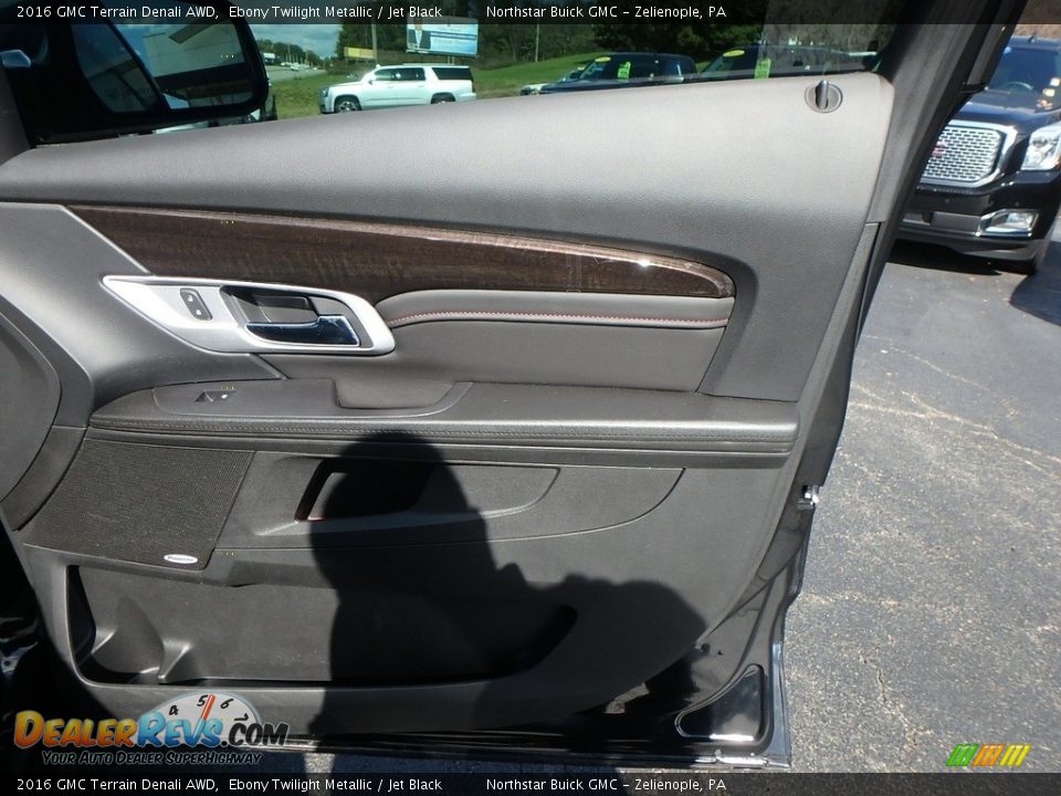 2016 GMC Terrain Denali AWD Ebony Twilight Metallic / Jet Black Photo #6