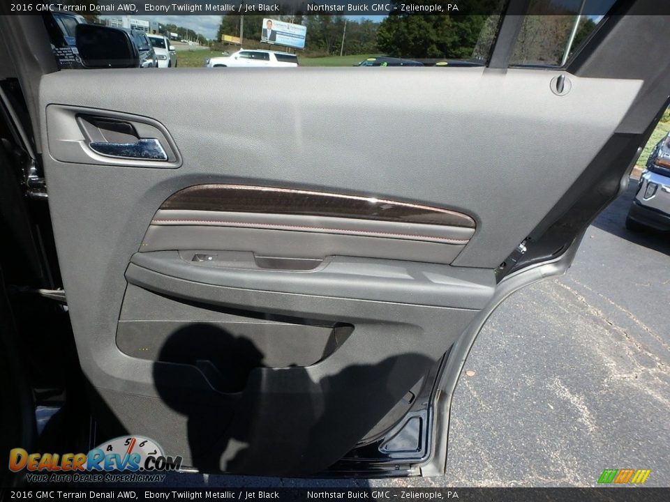 2016 GMC Terrain Denali AWD Ebony Twilight Metallic / Jet Black Photo #7