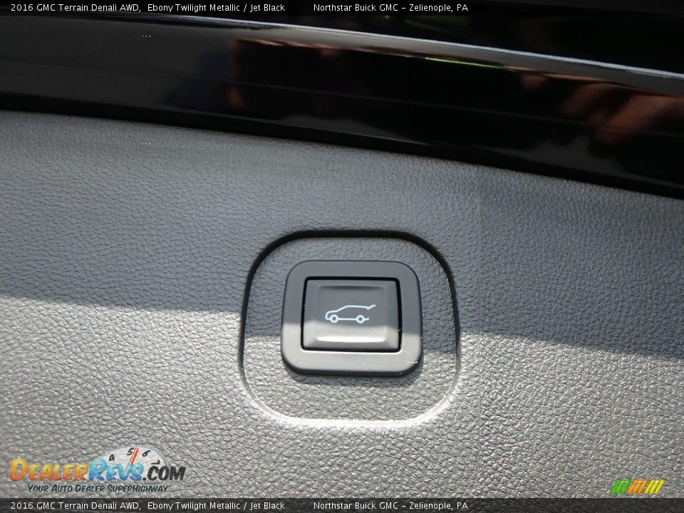 2016 GMC Terrain Denali AWD Ebony Twilight Metallic / Jet Black Photo #11