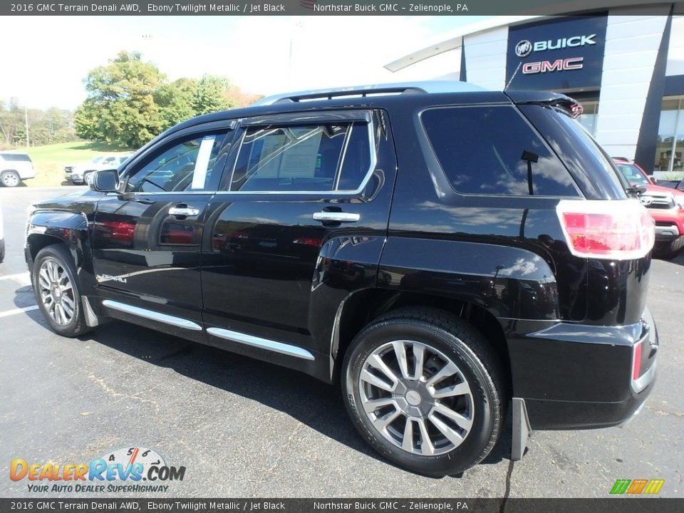 2016 GMC Terrain Denali AWD Ebony Twilight Metallic / Jet Black Photo #12