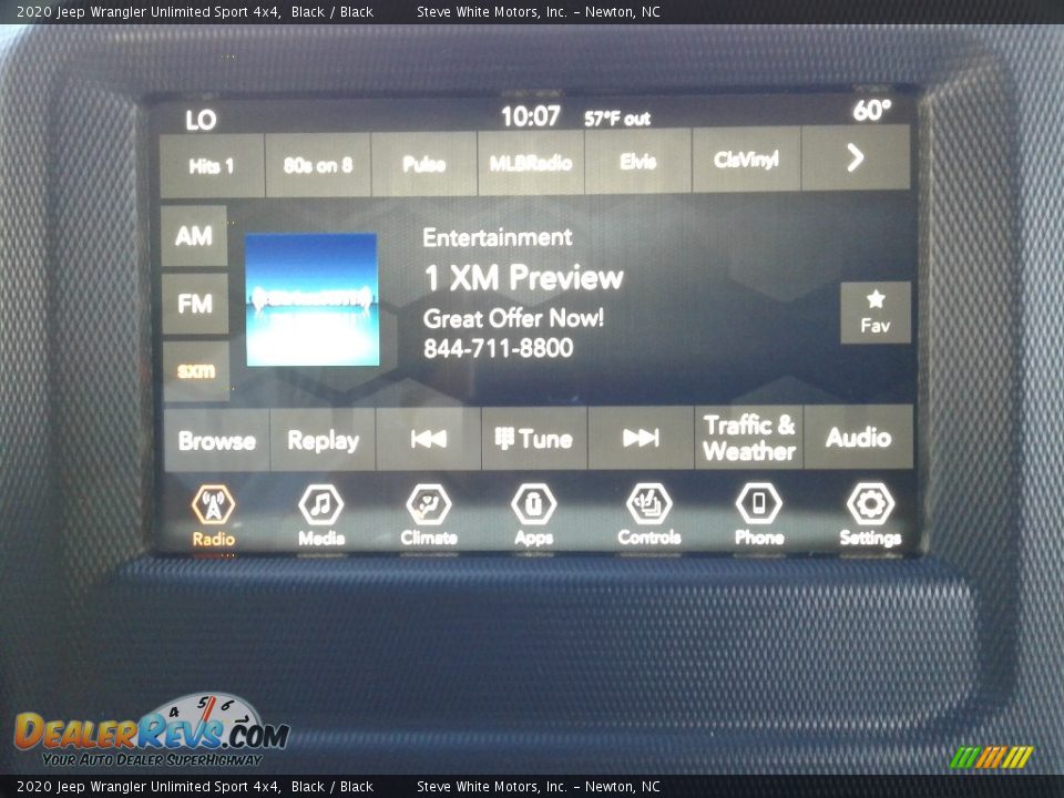 2020 Jeep Wrangler Unlimited Sport 4x4 Black / Black Photo #20