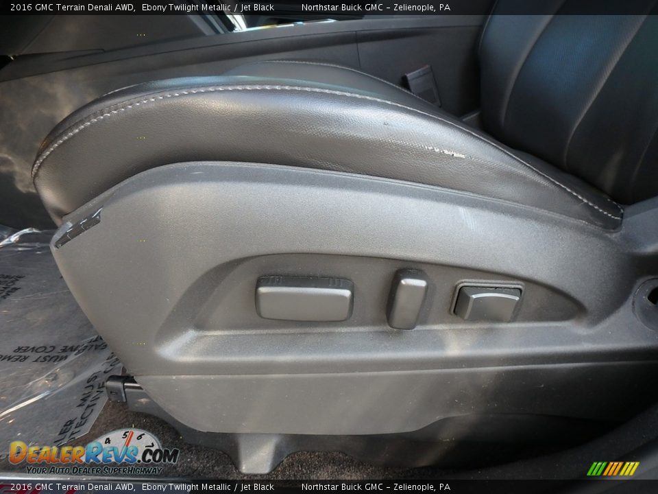 2016 GMC Terrain Denali AWD Ebony Twilight Metallic / Jet Black Photo #16