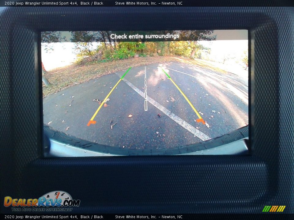 2020 Jeep Wrangler Unlimited Sport 4x4 Black / Black Photo #21