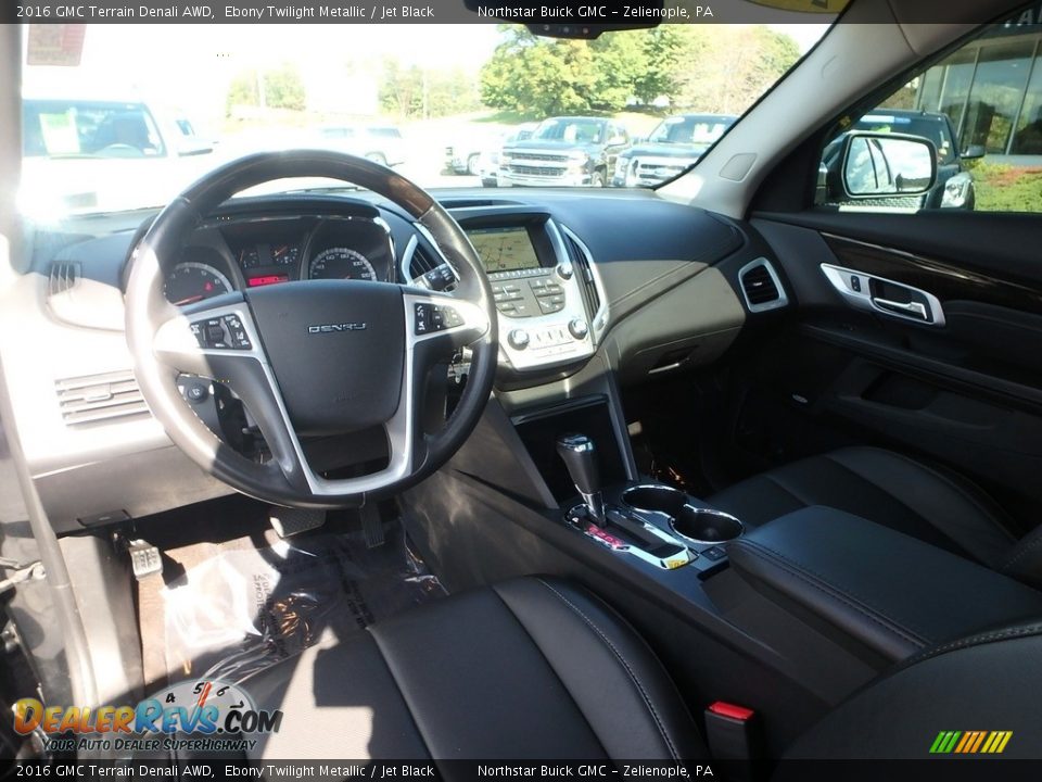 2016 GMC Terrain Denali AWD Ebony Twilight Metallic / Jet Black Photo #20