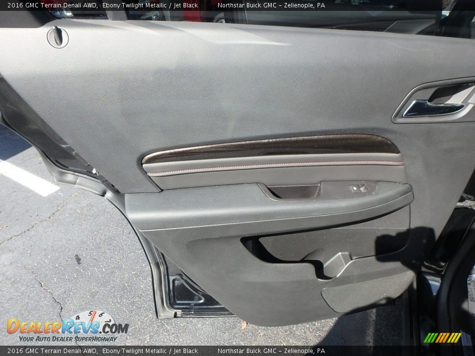 2016 GMC Terrain Denali AWD Ebony Twilight Metallic / Jet Black Photo #21