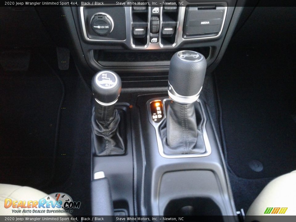 2020 Jeep Wrangler Unlimited Sport 4x4 Black / Black Photo #26