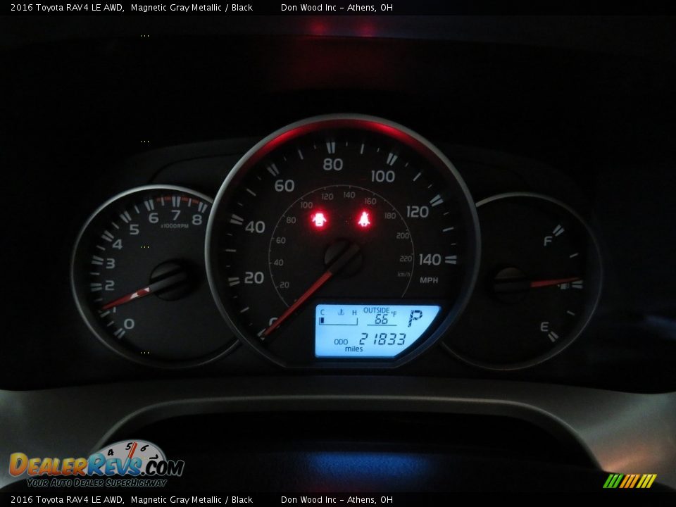2016 Toyota RAV4 LE AWD Magnetic Gray Metallic / Black Photo #29