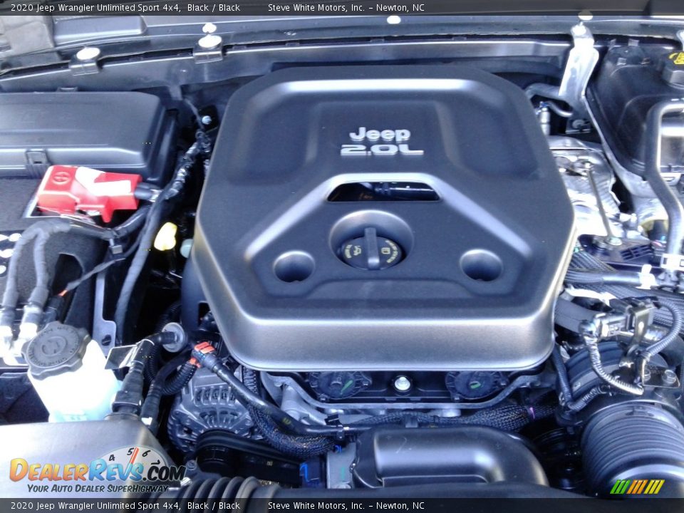 2020 Jeep Wrangler Unlimited Sport 4x4 Black / Black Photo #30