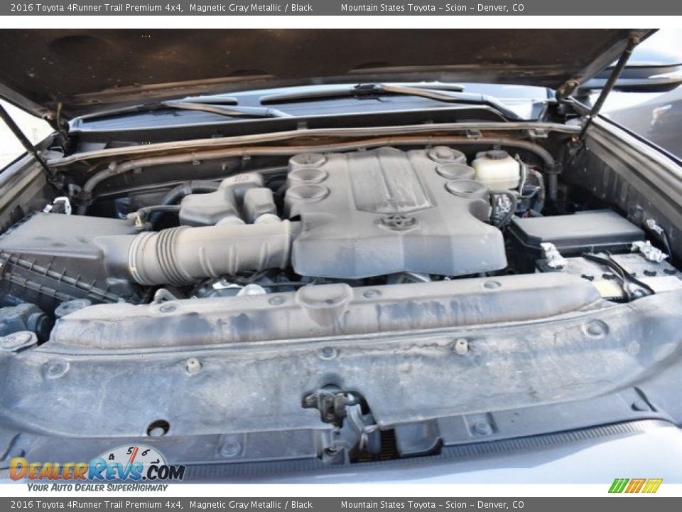 2016 Toyota 4Runner Trail Premium 4x4 Magnetic Gray Metallic / Black Photo #9