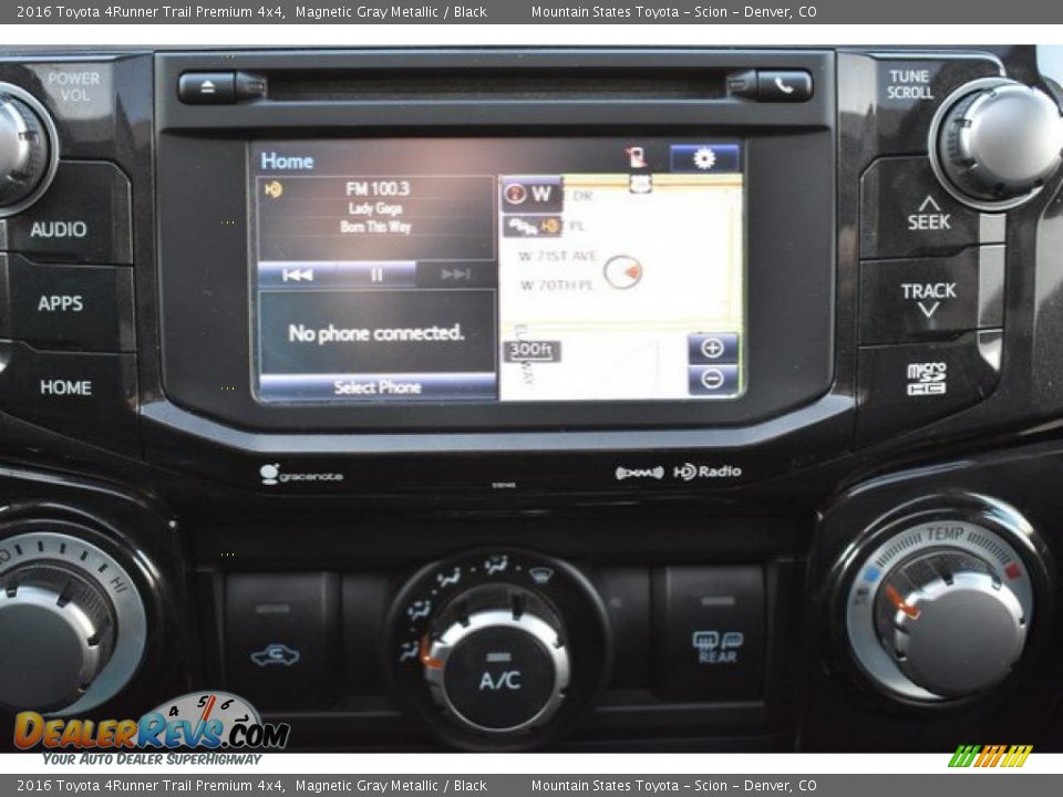 2016 Toyota 4Runner Trail Premium 4x4 Magnetic Gray Metallic / Black Photo #11