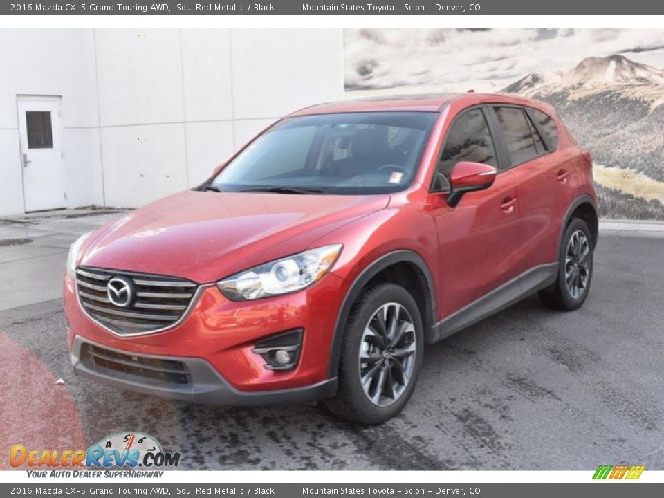 2016 Mazda CX-5 Grand Touring AWD Soul Red Metallic / Black Photo #2