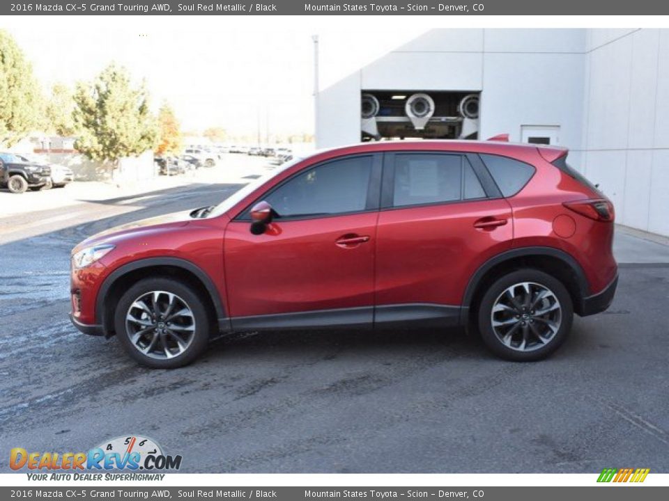 2016 Mazda CX-5 Grand Touring AWD Soul Red Metallic / Black Photo #3