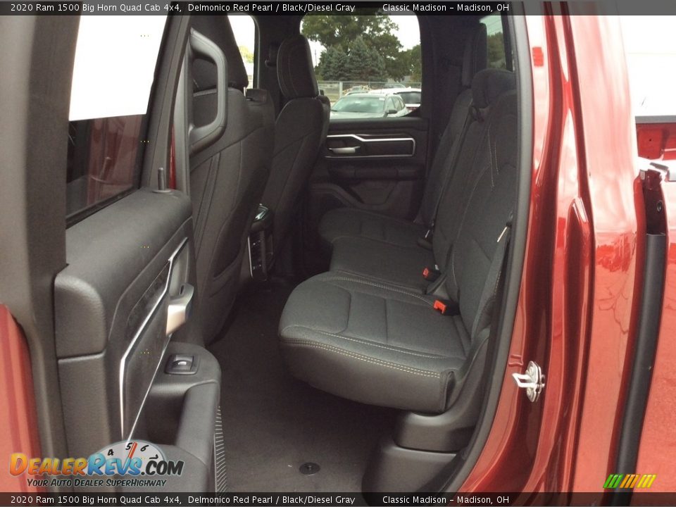 2020 Ram 1500 Big Horn Quad Cab 4x4 Delmonico Red Pearl / Black/Diesel Gray Photo #16