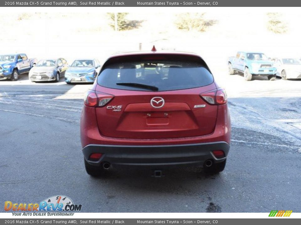 2016 Mazda CX-5 Grand Touring AWD Soul Red Metallic / Black Photo #5