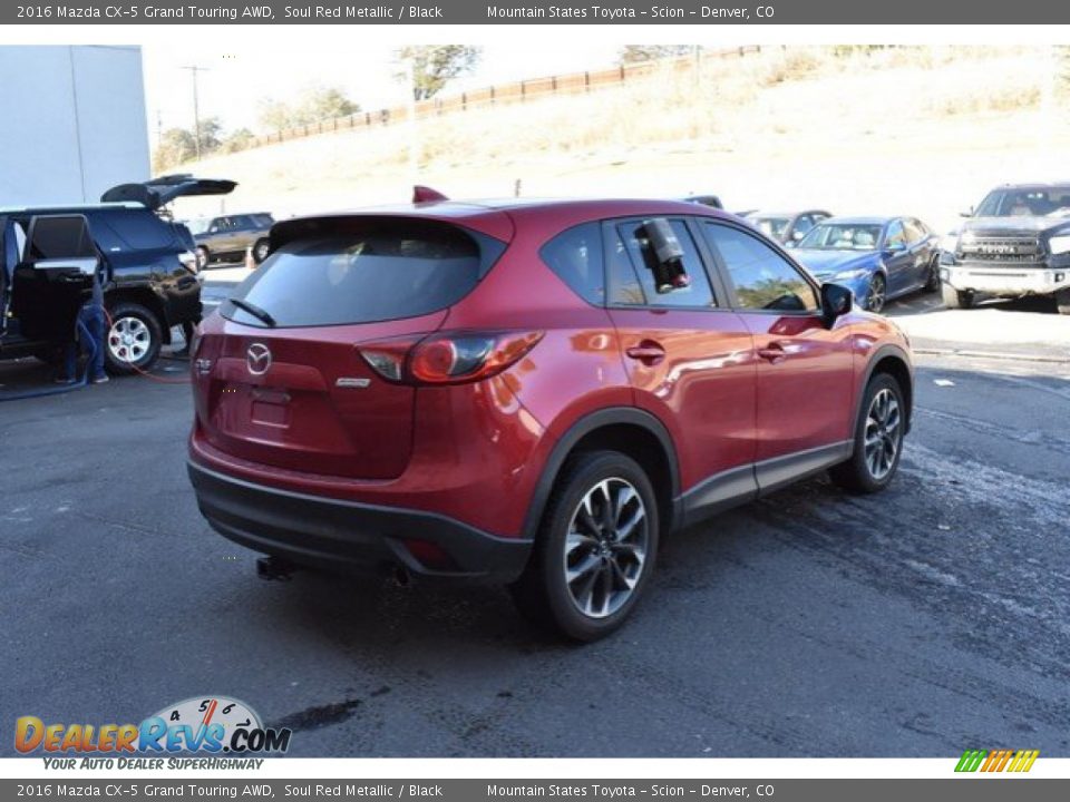 2016 Mazda CX-5 Grand Touring AWD Soul Red Metallic / Black Photo #6