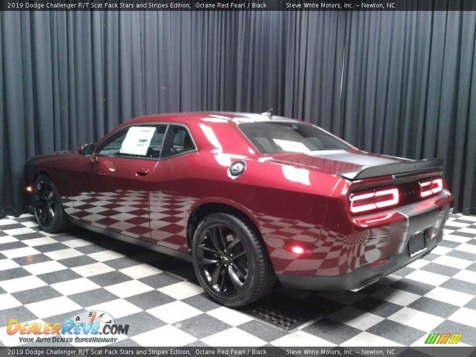 2019 Dodge Challenger R/T Scat Pack Stars and Stripes Edition Octane Red Pearl / Black Photo #8