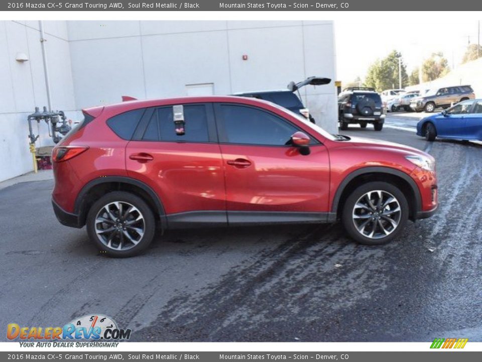 2016 Mazda CX-5 Grand Touring AWD Soul Red Metallic / Black Photo #7