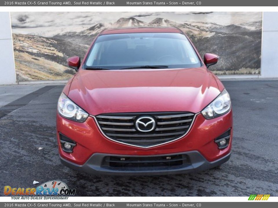 2016 Mazda CX-5 Grand Touring AWD Soul Red Metallic / Black Photo #8