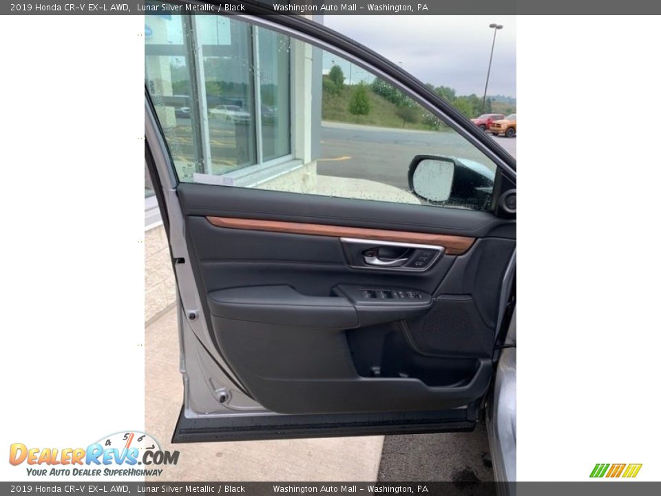 2019 Honda CR-V EX-L AWD Lunar Silver Metallic / Black Photo #10