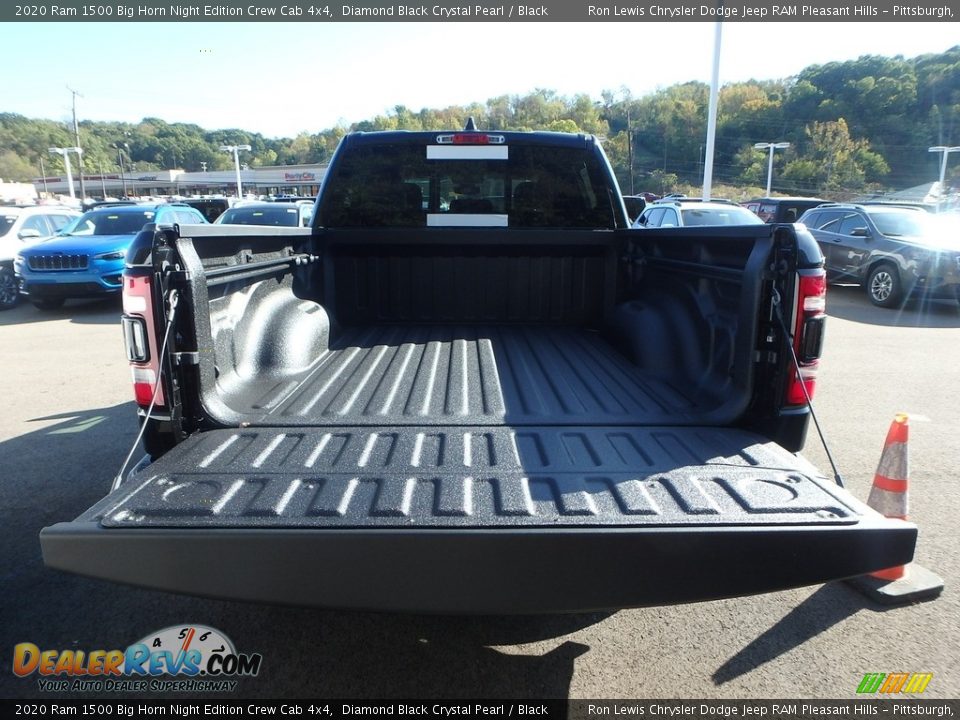 2020 Ram 1500 Big Horn Night Edition Crew Cab 4x4 Diamond Black Crystal Pearl / Black Photo #5