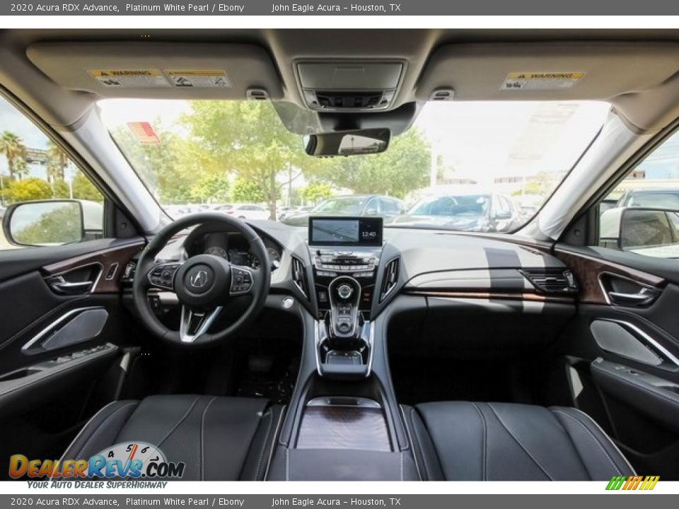 2020 Acura RDX Advance Platinum White Pearl / Ebony Photo #9