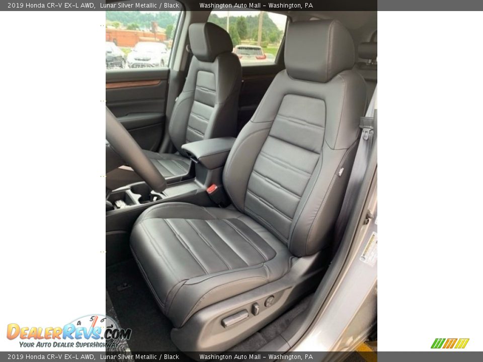2019 Honda CR-V EX-L AWD Lunar Silver Metallic / Black Photo #14
