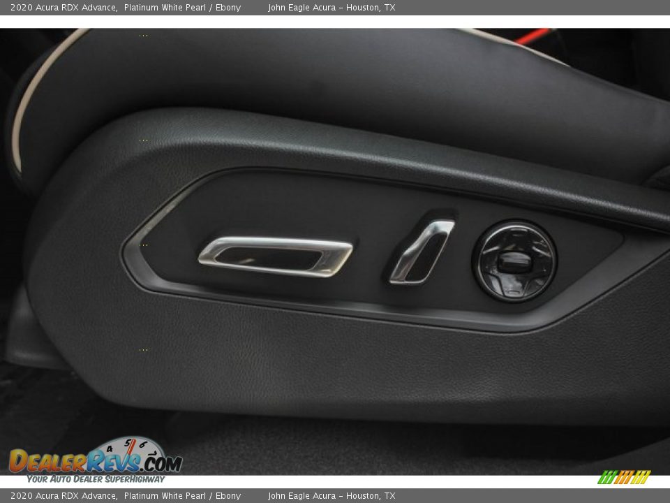 2020 Acura RDX Advance Platinum White Pearl / Ebony Photo #13