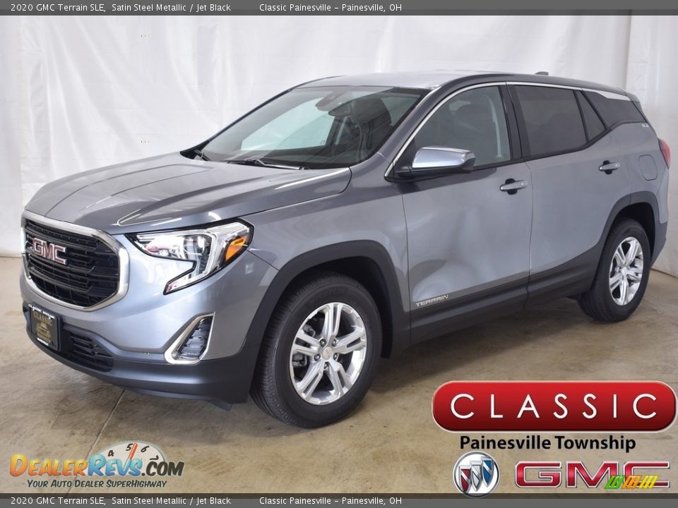 2020 GMC Terrain SLE Satin Steel Metallic / Jet Black Photo #1