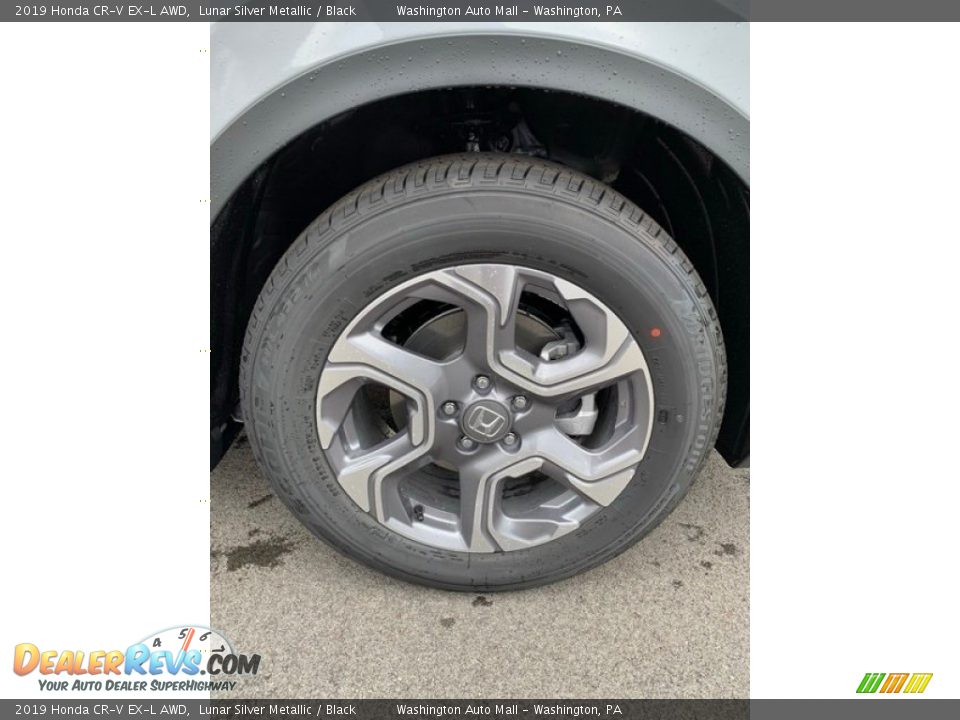 2019 Honda CR-V EX-L AWD Lunar Silver Metallic / Black Photo #31