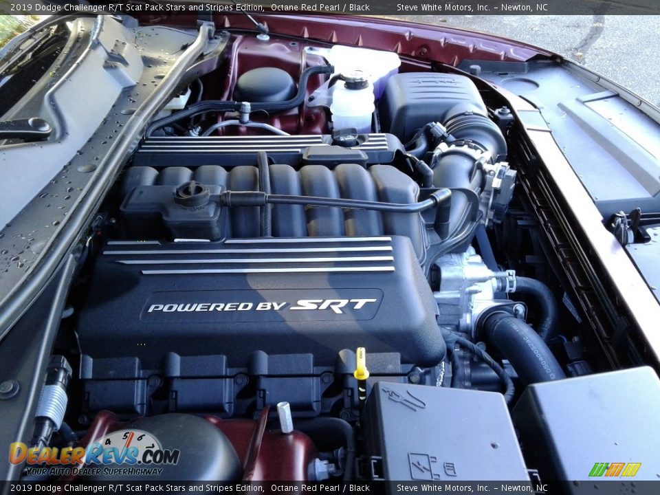 2019 Dodge Challenger R/T Scat Pack Stars and Stripes Edition 392 SRT 6.4 Liter HEMI OHV 16-Valve VVT MDS V8 Engine Photo #33