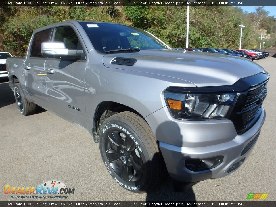 2020 Ram 1500 Big Horn Crew Cab 4x4 Billet Silver Metallic / Black Photo #8