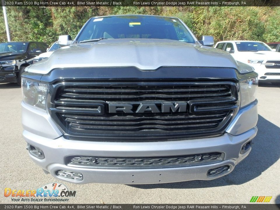 2020 Ram 1500 Big Horn Crew Cab 4x4 Billet Silver Metallic / Black Photo #9