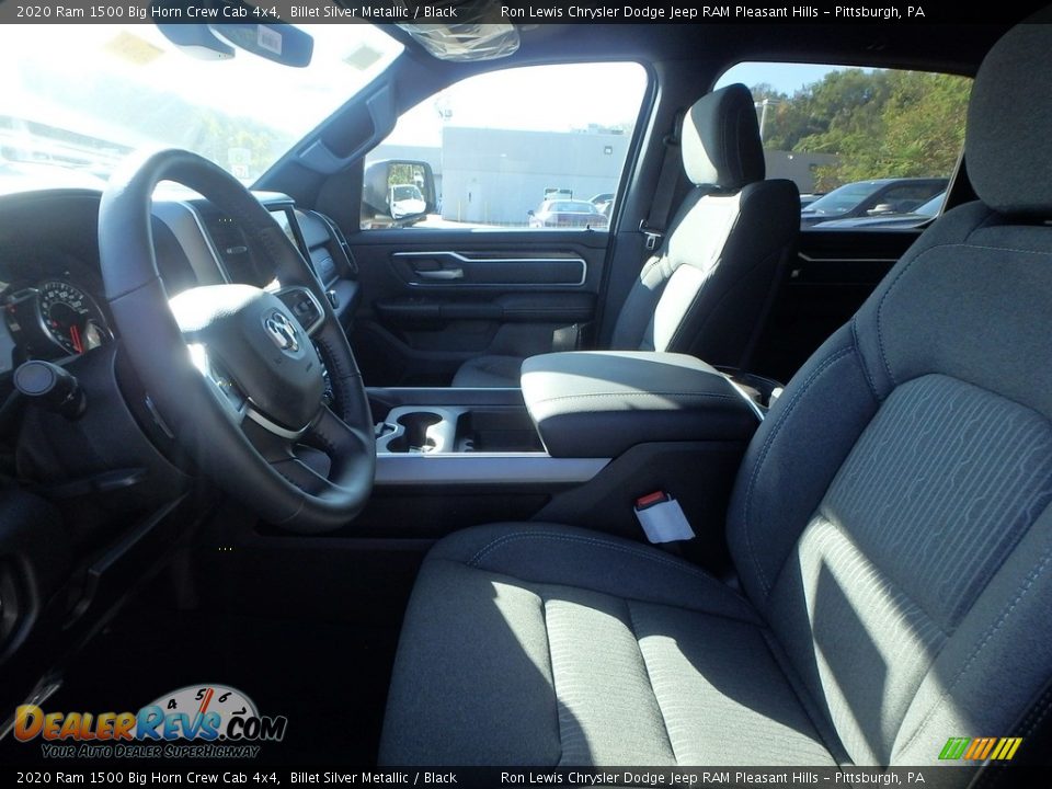 2020 Ram 1500 Big Horn Crew Cab 4x4 Billet Silver Metallic / Black Photo #11