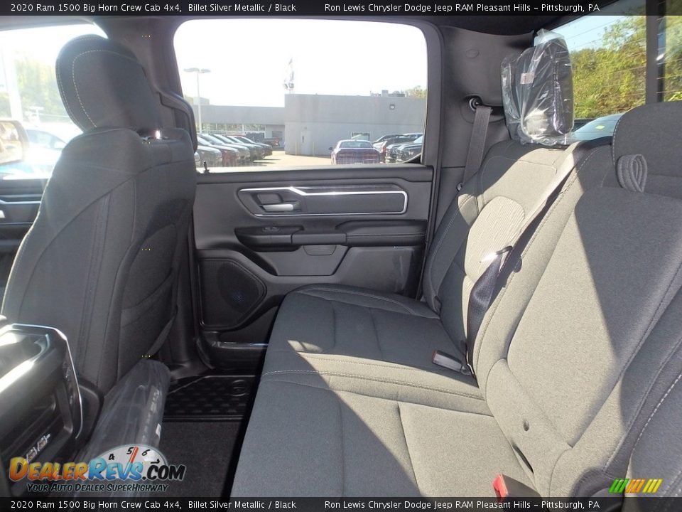2020 Ram 1500 Big Horn Crew Cab 4x4 Billet Silver Metallic / Black Photo #12