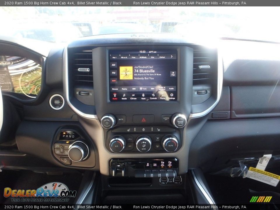 2020 Ram 1500 Big Horn Crew Cab 4x4 Billet Silver Metallic / Black Photo #17