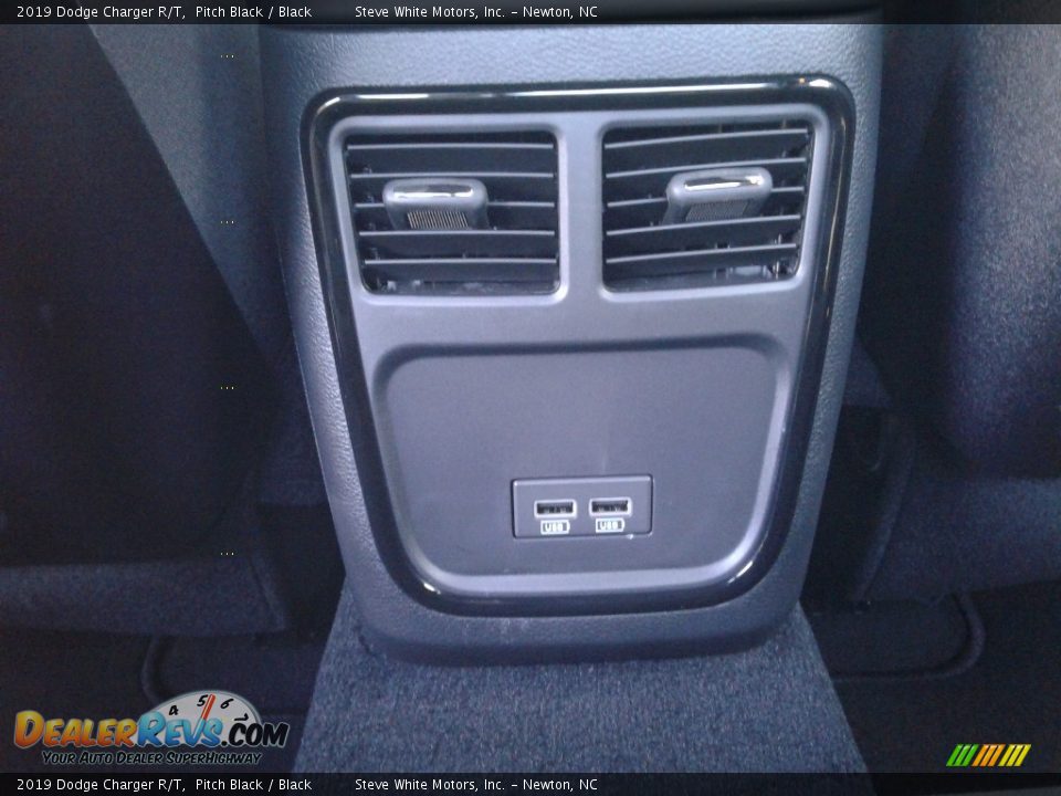 2019 Dodge Charger R/T Pitch Black / Black Photo #13