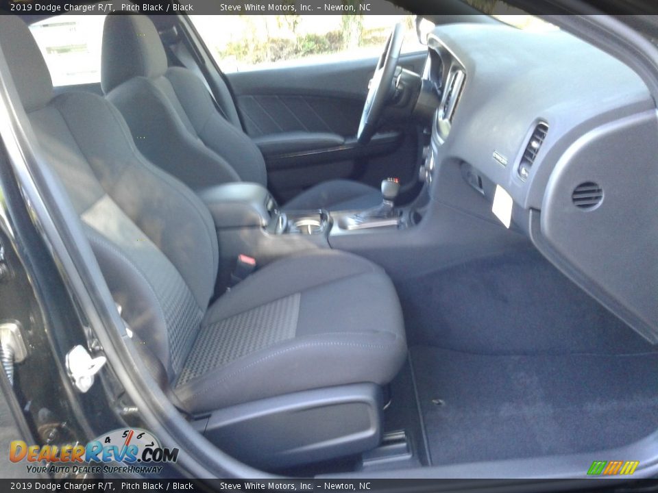 2019 Dodge Charger R/T Pitch Black / Black Photo #15