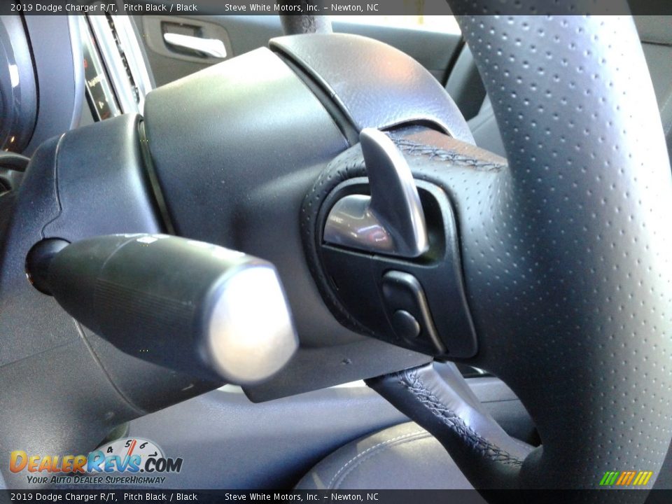 2019 Dodge Charger R/T Pitch Black / Black Photo #16