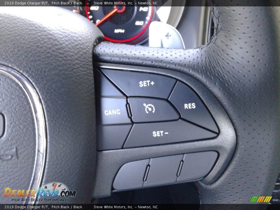 2019 Dodge Charger R/T Pitch Black / Black Photo #18