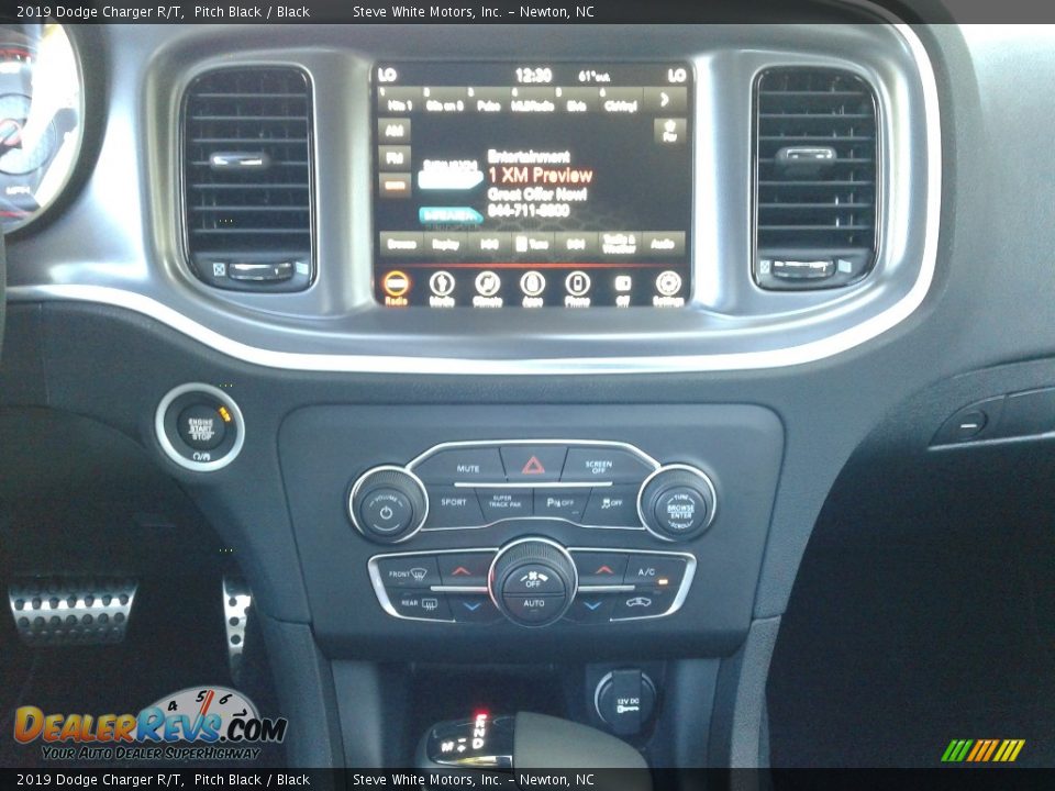 2019 Dodge Charger R/T Pitch Black / Black Photo #20