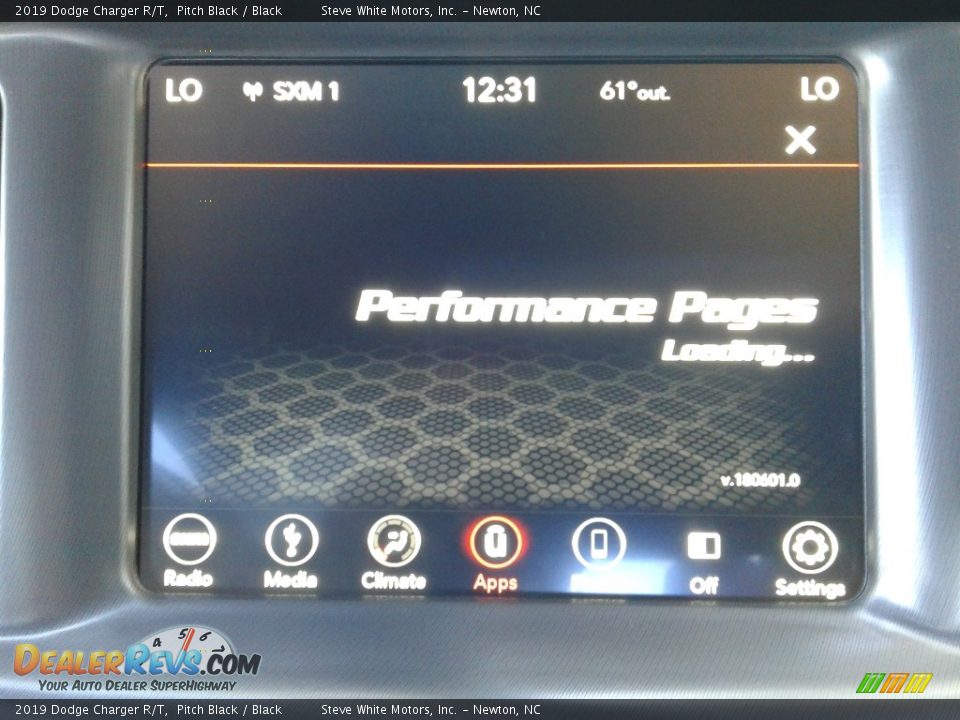 2019 Dodge Charger R/T Pitch Black / Black Photo #26