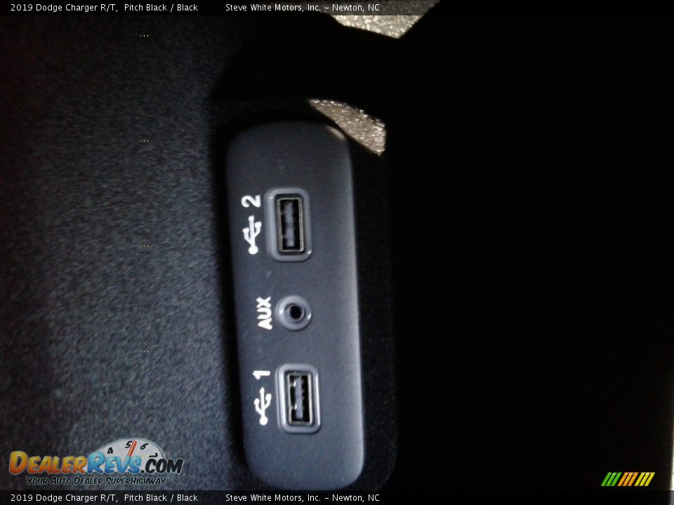 2019 Dodge Charger R/T Pitch Black / Black Photo #30