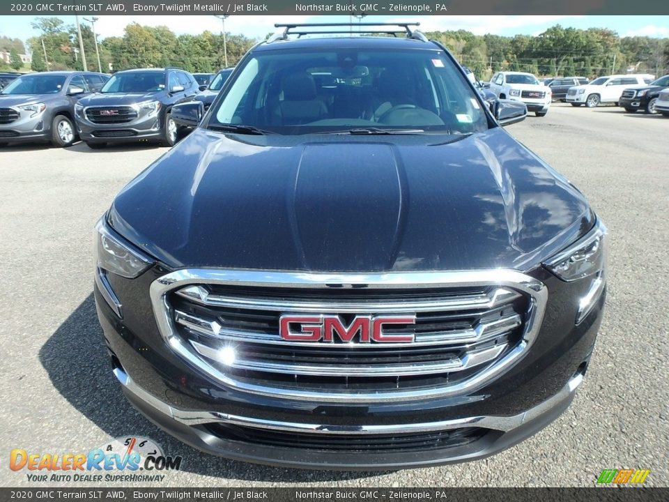 2020 GMC Terrain SLT AWD Ebony Twilight Metallic / Jet Black Photo #2