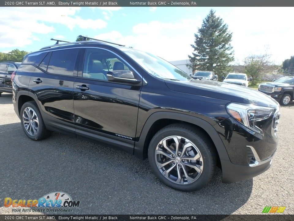 2020 GMC Terrain SLT AWD Ebony Twilight Metallic / Jet Black Photo #3