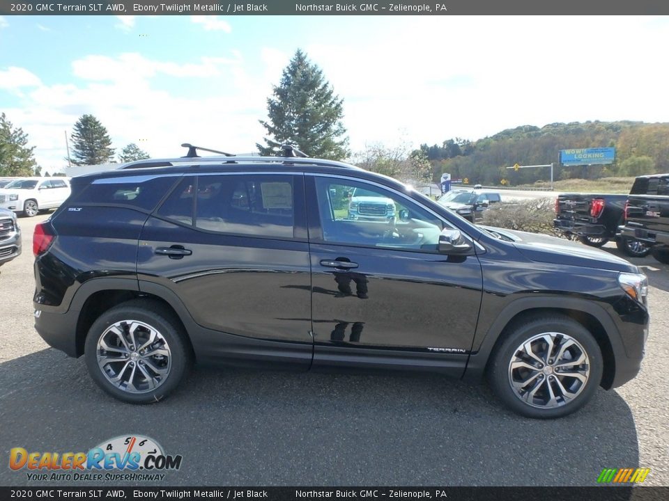 2020 GMC Terrain SLT AWD Ebony Twilight Metallic / Jet Black Photo #4