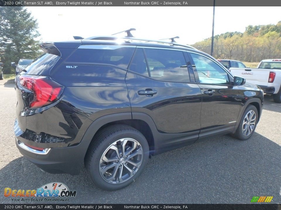2020 GMC Terrain SLT AWD Ebony Twilight Metallic / Jet Black Photo #5